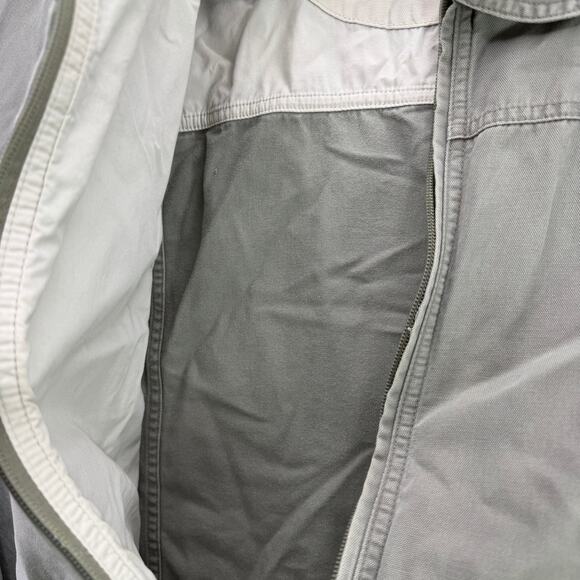 Columbia Sportswear Company Women’s Gray Full-Zip Jacket Cotton Blend Size L - Picture 9 of 12